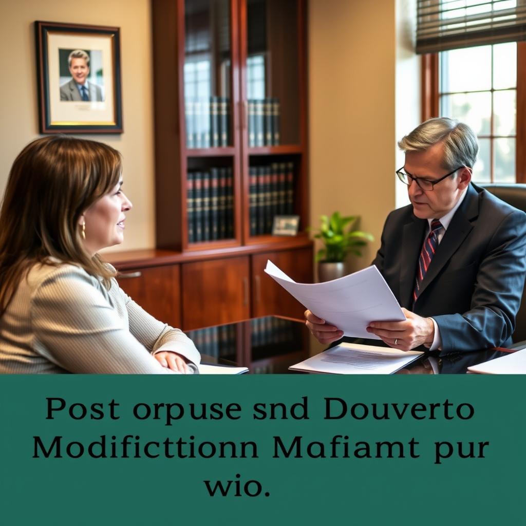 Post Divorce Modification Lawyer Henrico County