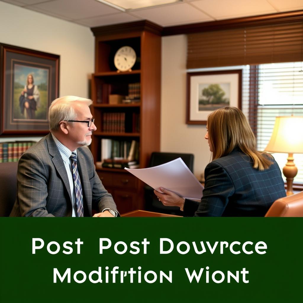 Post Divorce Modification Lawyer Rockingham County